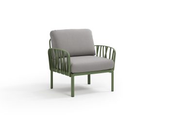Nardi Komodo Outdoor Single Seat Sofa Chair with Arms | Daydream Leisure Furniture