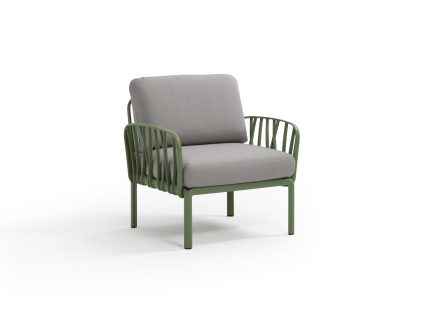 Nardi Komodo Outdoor Single Seat Sofa Chair with Arms | Daydream Leisure Furniture