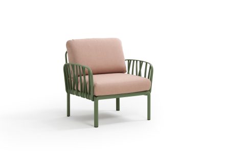 Nardi Komodo Outdoor Single Seat Sofa Chair with Arms | Daydream Leisure Furniture