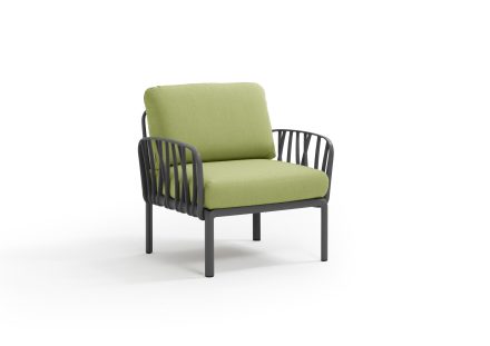 Nardi Komodo Outdoor Single Seat Sofa Chair with Arms | Daydream Leisure Furniture