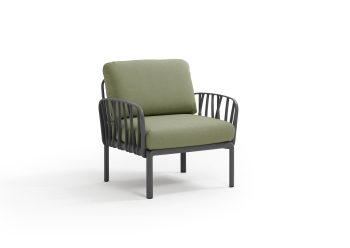 Nardi Komodo Outdoor Single Seat Sofa Chair with Arms | Daydream Leisure Furniture