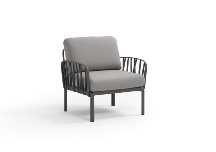 Nardi Komodo Outdoor Single Seat Sofa Chair with Arms | Daydream Leisure Furniture