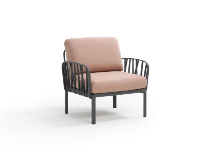Nardi Komodo Outdoor Single Seat Sofa Chair with Arms | Daydream Leisure Furniture