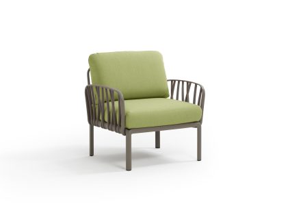 Nardi Komodo Outdoor Single Seat Sofa Chair with Arms | Daydream Leisure Furniture