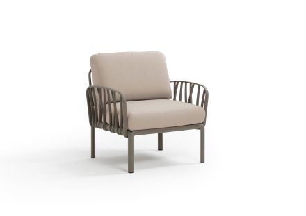 Nardi Komodo Outdoor Single Seat Sofa Chair with Arms | Daydream Leisure Furniture