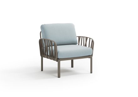 Nardi Komodo Outdoor Single Seat Sofa Chair with Arms | Daydream Leisure Furniture