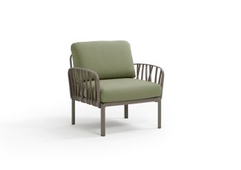 Nardi Komodo Outdoor Single Seat Sofa Chair with Arms | Daydream Leisure Furniture
