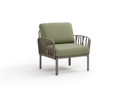 Nardi Komodo Outdoor Single Seat Sofa Chair with Arms | Daydream Leisure Furniture