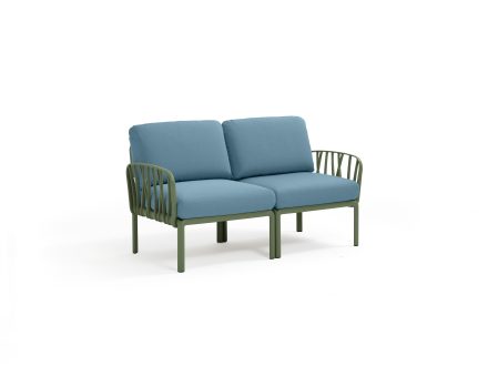 Nardi Komodo Outdoor 2 Seater Sofa with arms | Daydream Leisure Furniture