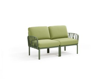 Nardi Komodo Outdoor 2 Seater Sofa with arms | Daydream Leisure Furniture