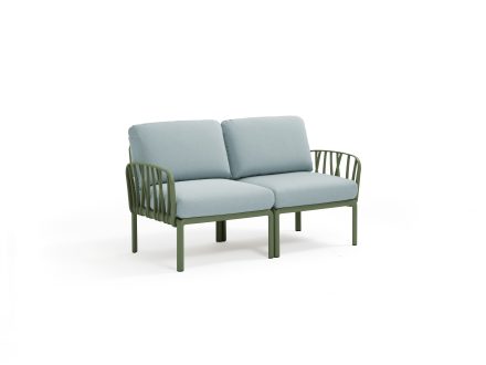 Nardi Komodo Outdoor 2 Seater Sofa with arms | Daydream Leisure Furniture