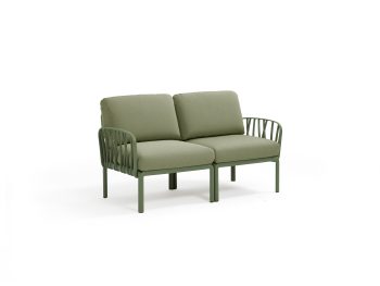 Nardi Komodo Outdoor 2 Seater Sofa with arms | Daydream Leisure Furniture
