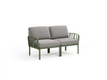 Nardi Komodo Outdoor 2 Seater Sofa with arms | Daydream Leisure Furniture