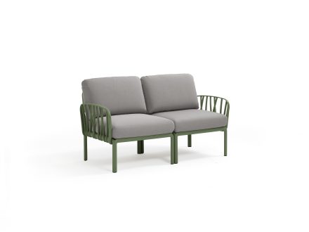 Nardi Komodo Outdoor 2 Seater Sofa with arms | Daydream Leisure Furniture