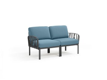Nardi Komodo Outdoor 2 Seater Sofa with arms | Daydream Leisure Furniture