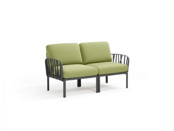 Nardi Komodo Outdoor 2 Seater Sofa with arms | Daydream Leisure Furniture