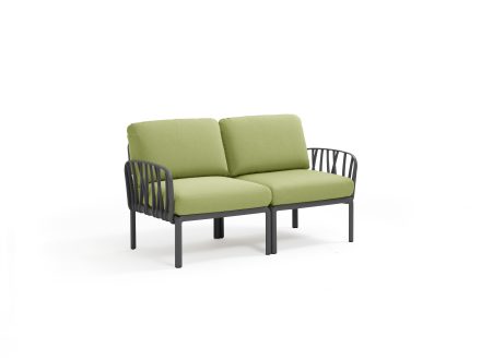 Nardi Komodo Outdoor 2 Seater Sofa with arms | Daydream Leisure Furniture