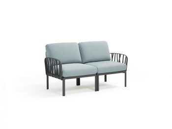 Nardi Komodo Outdoor 2 Seater Sofa with arms | Daydream Leisure Furniture