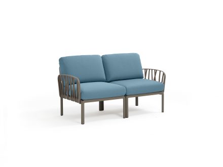 Nardi Komodo Outdoor 2 Seater Sofa with arms | Daydream Leisure Furniture