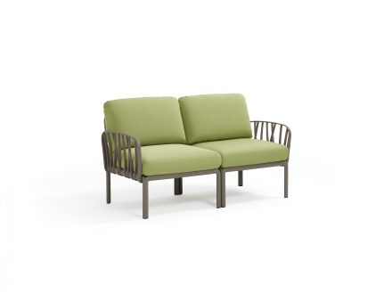 Nardi Komodo Outdoor 2 Seater Sofa with arms | Daydream Leisure Furniture