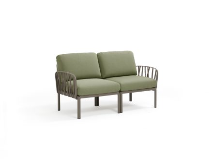 Nardi Komodo Outdoor 2 Seater Sofa with arms | Daydream Leisure Furniture