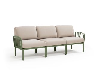 Nardi Komodo Outdoor 3 Seater Sofa with arms | Daydream Leisure Furniture