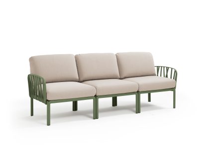 Nardi Komodo Outdoor 3 Seater Sofa with arms | Daydream Leisure Furniture