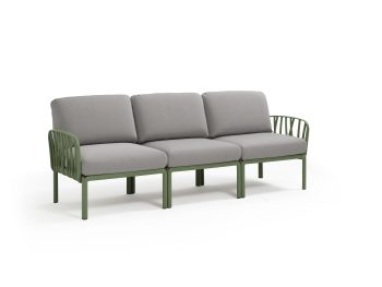 Nardi Komodo Outdoor 3 Seater Sofa with arms | Daydream Leisure Furniture