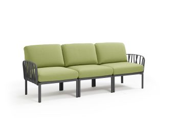Nardi Komodo Outdoor 3 Seater Sofa with arms | Daydream Leisure Furniture