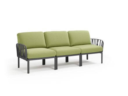 Nardi Komodo Outdoor 3 Seater Sofa with arms | Daydream Leisure Furniture