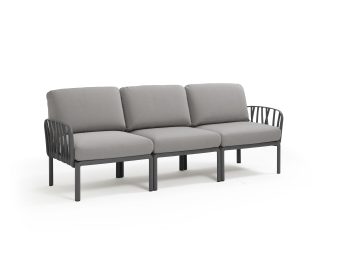 Nardi Komodo Outdoor 3 Seater Sofa with arms | Daydream Leisure Furniture