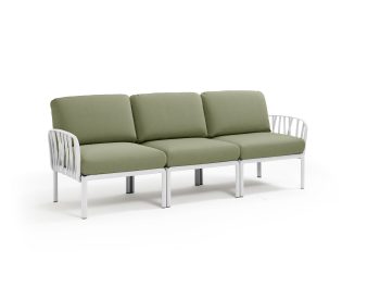 Nardi Komodo Outdoor 3 Seater Sofa with arms | Daydream Leisure Furniture