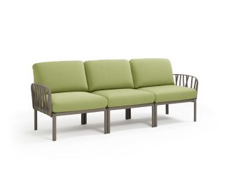 Nardi Komodo Outdoor 3 Seater Sofa with arms | Daydream Leisure Furniture