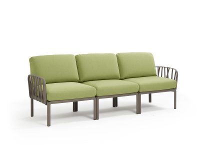 Nardi Komodo Outdoor 3 Seater Sofa with arms | Daydream Leisure Furniture