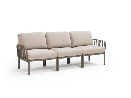 Nardi Komodo Outdoor 3 Seater Sofa with arms | Daydream Leisure Furniture