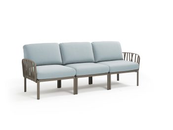 Nardi Komodo Outdoor 3 Seater Sofa with arms | Daydream Leisure Furniture