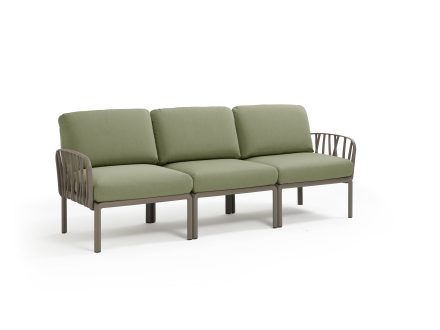 Nardi Komodo Outdoor 3 Seater Sofa with arms | Daydream Leisure Furniture