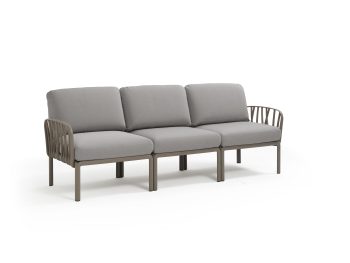 Nardi Komodo Outdoor 3 Seater Sofa with arms | Daydream Leisure Furniture