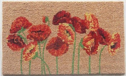 DOORMAT 'POPPIES' | Daydream Leisure Furniture