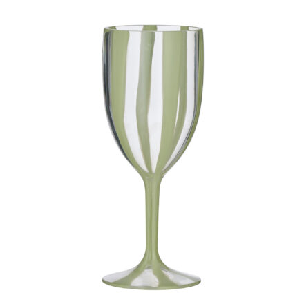 Cabana Outdoor Acrylic Wine Glass in six colours, made from durable glass-look acrylic, ideal for stylish poolside and outdoor entertaining.
