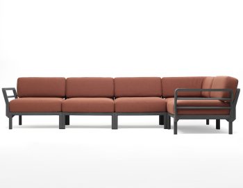 Nardi Maximo Outdoor 5 Piece Modular Sofa Setting | Daydream Leisure Furniture