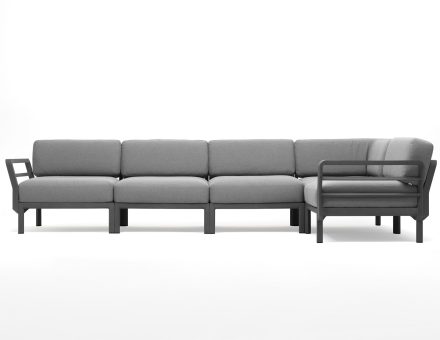 Nardi Maximo Outdoor 5 Piece Modular Sofa Setting | Daydream Leisure Furniture