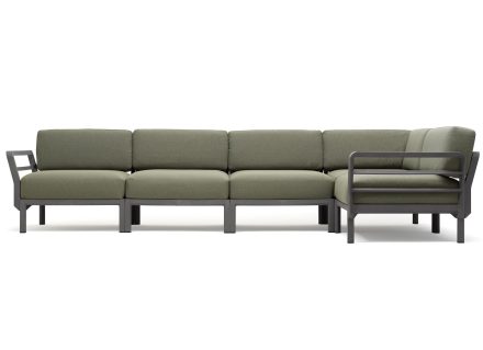 Nardi Maximo Outdoor 5 Piece Modular Sofa Setting | Daydream Leisure Furniture
