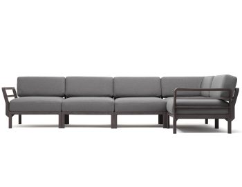 Nardi Maximo Outdoor 5 Piece Modular Sofa Setting | Daydream Leisure Furniture