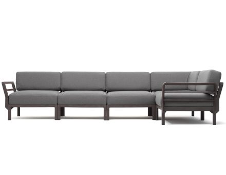 Nardi Maximo Outdoor 5 Piece Modular Sofa Setting | Daydream Leisure Furniture