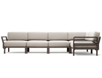 Nardi Maximo Outdoor 5 Piece Modular Sofa Setting | Daydream Leisure Furniture