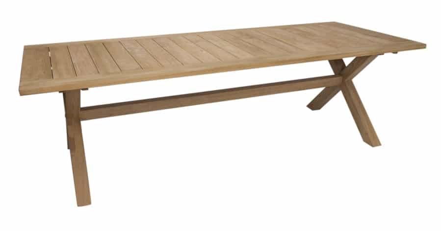 Outdoor wooden dining set