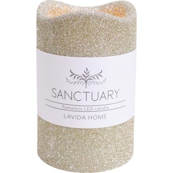 CANDLE FLAMELESS LED CHAMPAGNE - 2 SIZES | Daydream Leisure Furniture