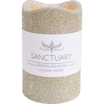 CANDLE FLAMELESS LED CHAMPAGNE - 2 SIZES | Daydream Leisure Furniture