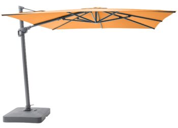 Solstice 300cm Square Cantilever Umbrella Gunmetal Frame | Daydream Leisure Furniture